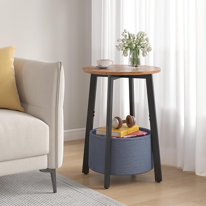 sthmec Small Round Side End Table - Image 2