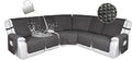 HDCAXKJ 100% Waterproof Reclining Sectional Couch Covers L Shape Recliner Sofa by HDCAXKJ