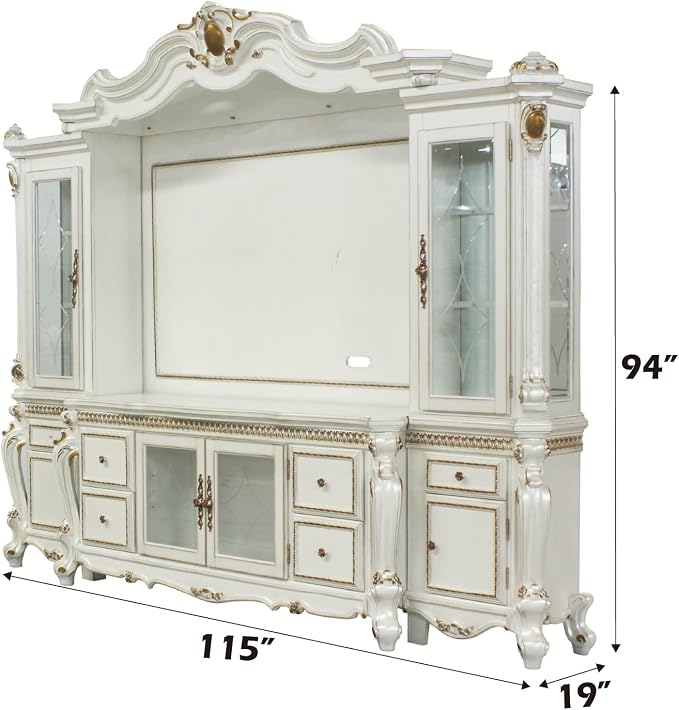 Acme Picardy Wooden Entertainment Center - Image 3