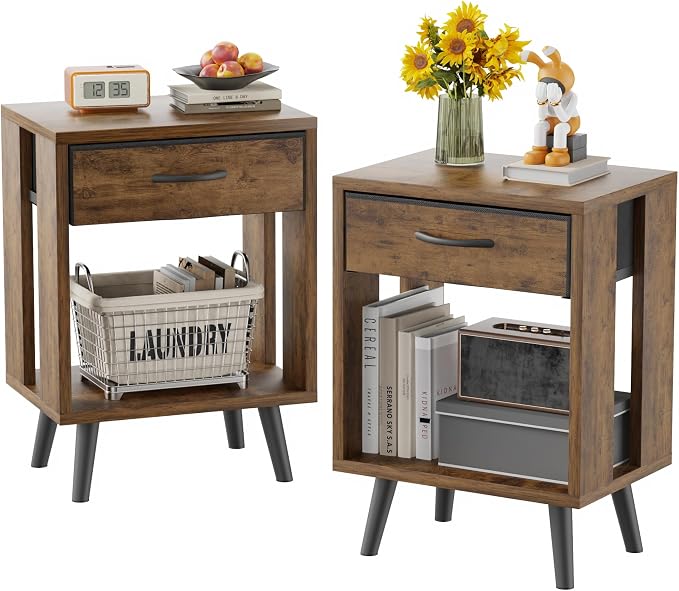 GYIIYUO Nightstand Set of 2 by GYIIYUO