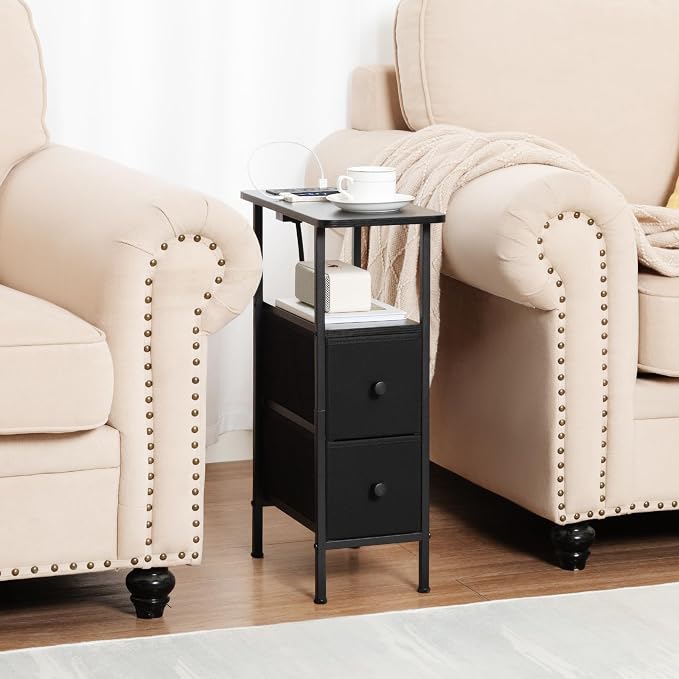 LOAKEKEL Narrow Nightstand - Image 2