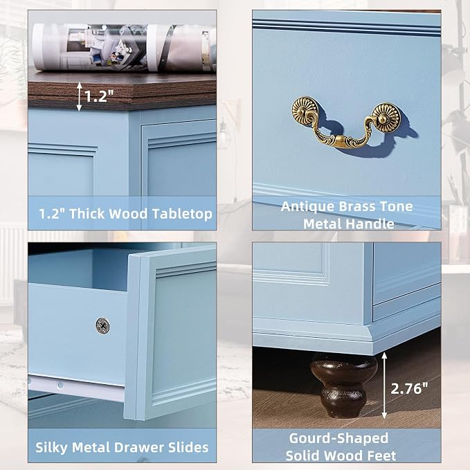 Joaxswe Farmhouse 54" 7 Drawers Dresser - Image 5