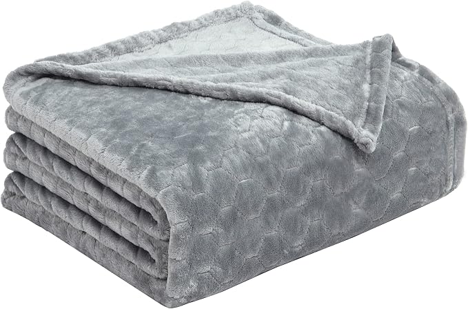 TOONOW Fleece Blanket Twin Size -320GSM Lightweight Fuzzy Soft Textured Flannel - Image 7