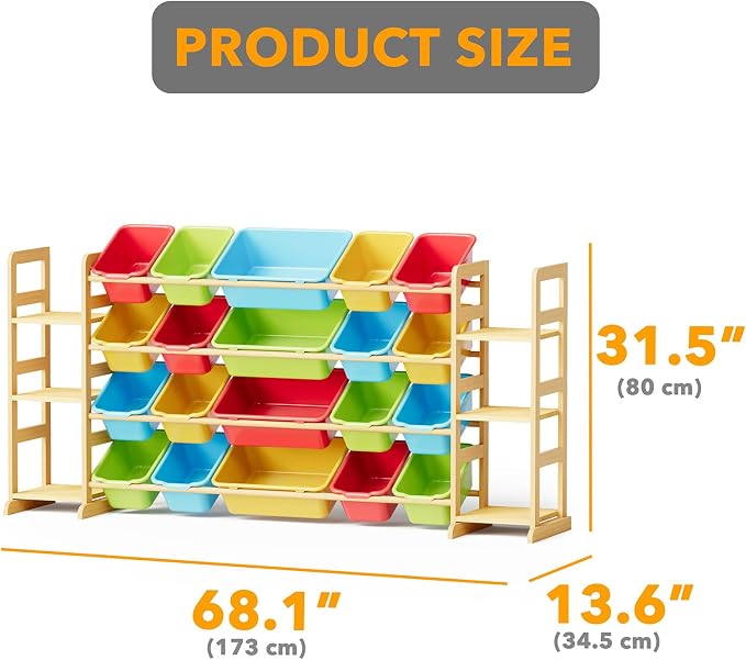 SpaceAid Toy Storage Organizer - Image 2