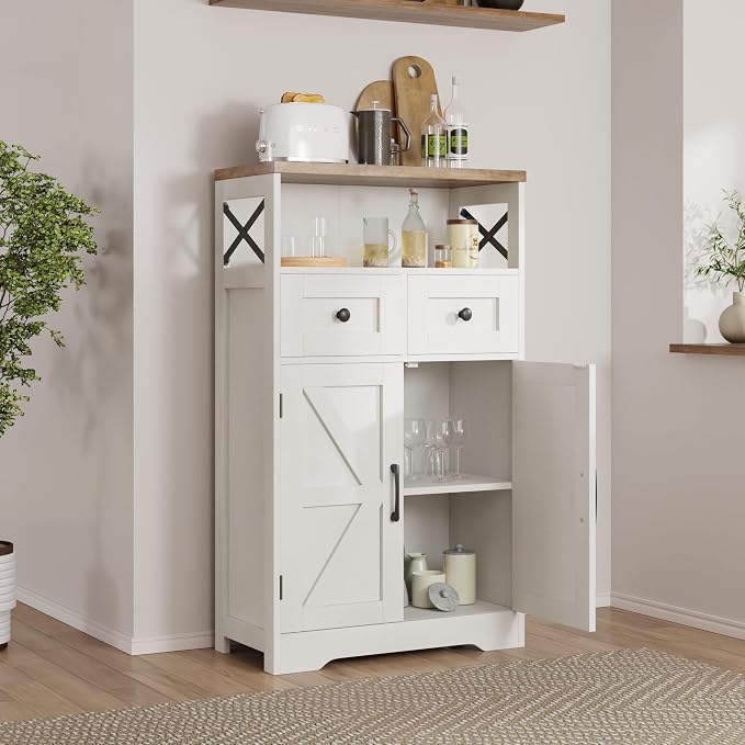FiveWillowise Farmhouse Storage Cabinet - Image 4