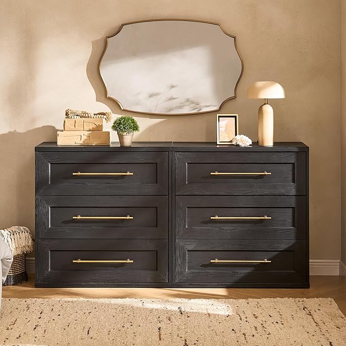 mopio Blake 3 Drawer Dresser for Bedroom, Chest of Drawers, Wood Dresser by MopioInc
