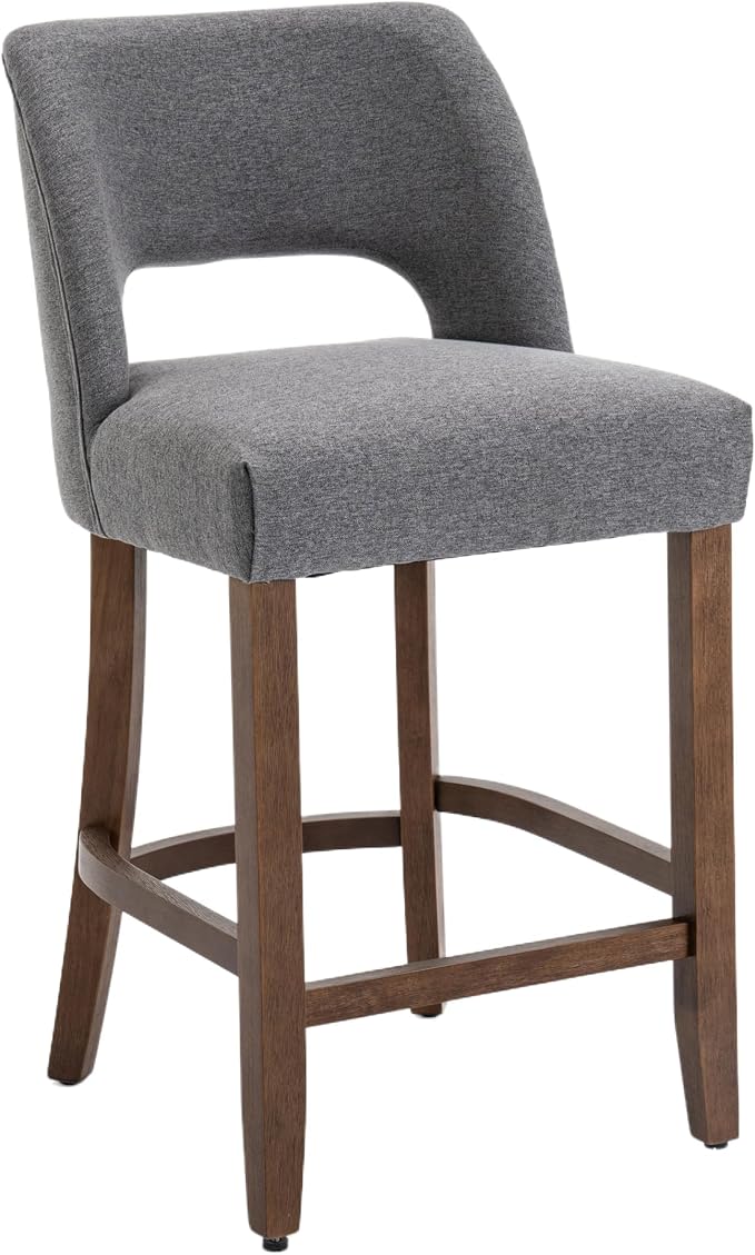 VKNOW Bar Stools Set of 6, Modern Counter Stools - Image 5