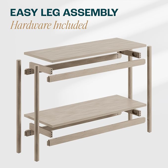 Bme Lyra Console Table, Pure Solid Wood - Image 4