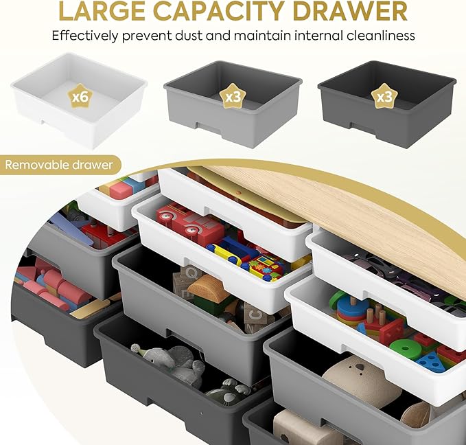 12 Drawers Storage Cabinet - Image 5