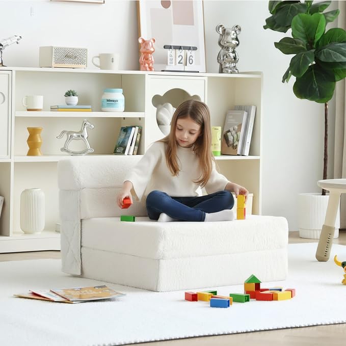Tiita Convertible Folding Kids Sofa Bed - Image 6