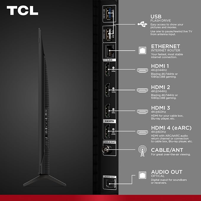 TCL Amazon Exclusive 75 Inch Class T7 Series | 4K QLED HDR Lag-Free Smart - Image 21