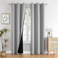 ChrisDowa 100% Blackout Curtains 72 inch Long by ChrisDowa