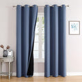 ChrisDowa 100% Blackout Curtains 84 inch Long by ChrisDowa