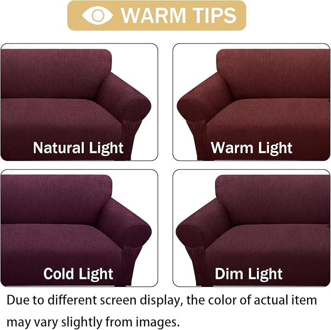 Sofa Slipcover with 2 Pillow Cover - Image 6