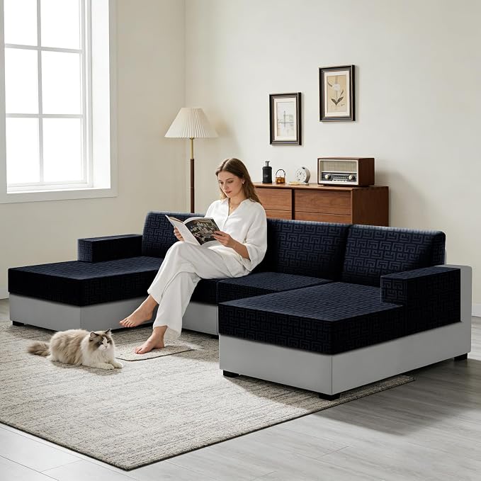UNBBRRL Stretch Couch Cushion Cover - Image 6