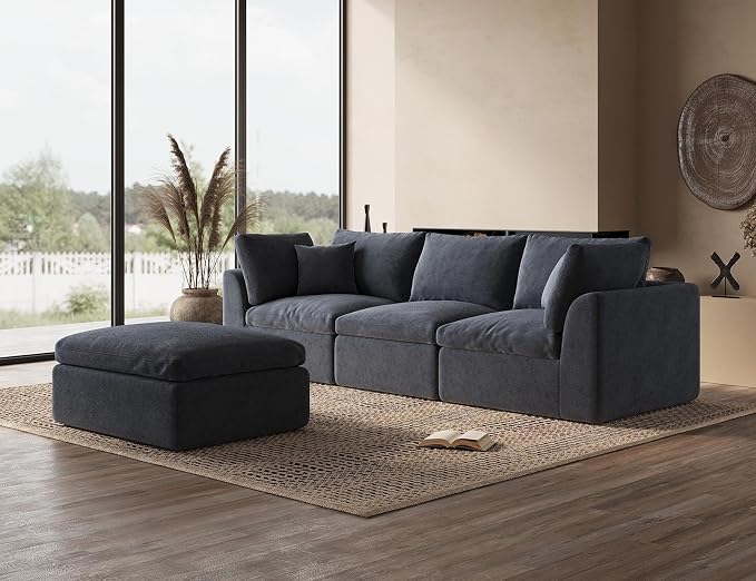 ohllob 110 Inch Cloud Sectional Couches - Image 6