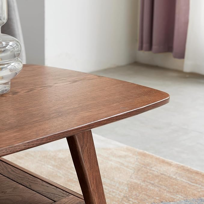 Dancongtea Solid Wood Coffee Table – 100% FAS-Grade Oak - Image 4