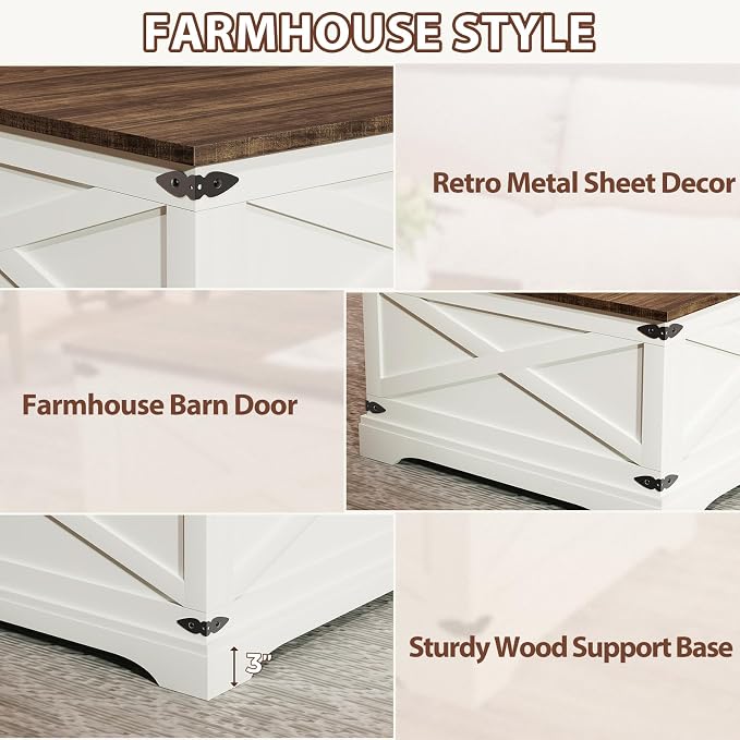 BROTTAR Lift Top Coffee Table - Image 7