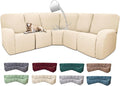 100% Waterproof Sectional Recliner Couch Covers by ROFASVCO