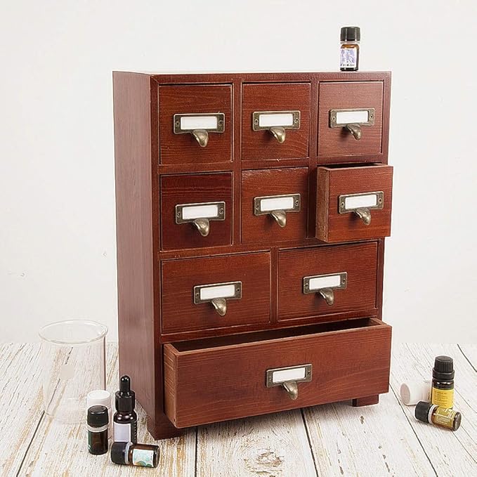 Apothecary Drawers Wooden Apothecary Cabinet - Image 2