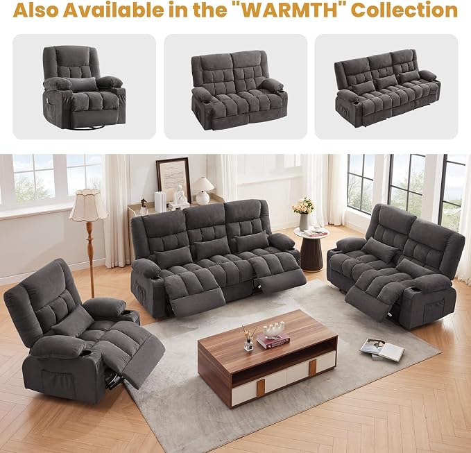Swivel Recliner Chair for Adults - Image 9