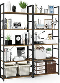 NUMENN 5 Tier Bookshelf, Modern Book Shelf by NUMENN