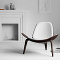 OAKHAM Shell Chair for Living Room, Ergonomic Plywood Accent Mid Century Modern by OAKHAM