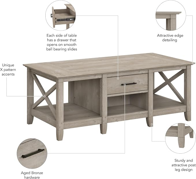 Bush Home Key West Coffee Table - Image 5