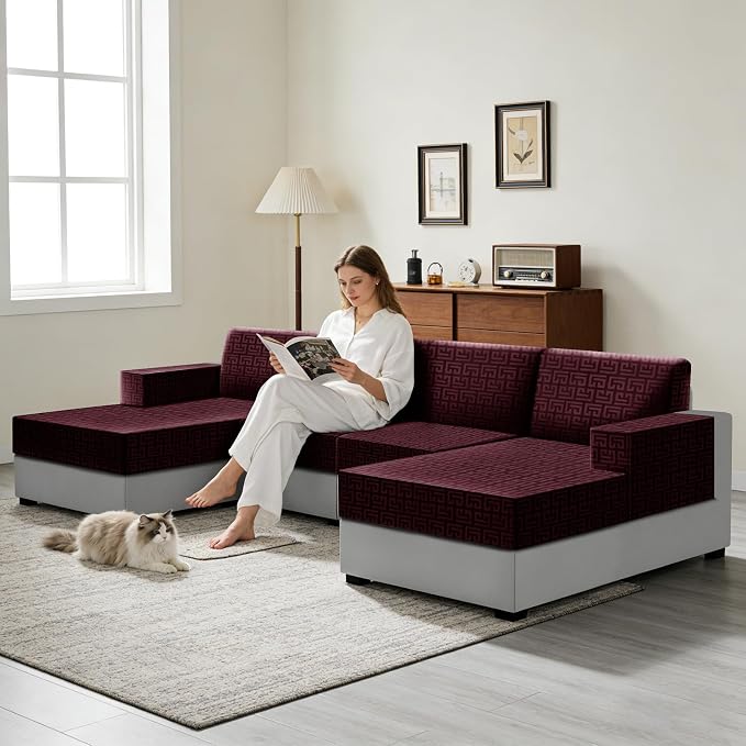 UNBBRRL Stretch Couch Armrest Covers - Image 6