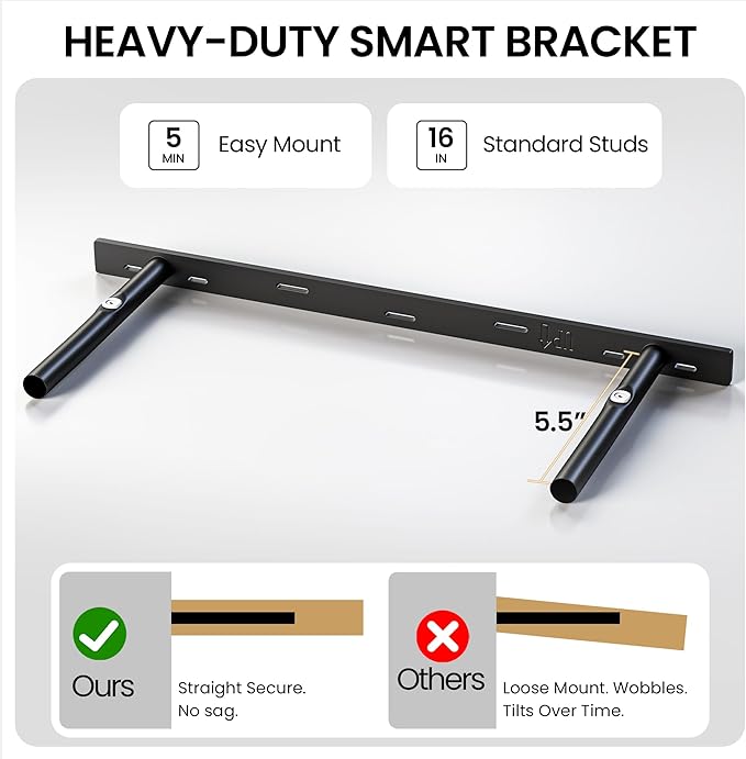 Fun Memories 67Inch Long Floating Shelves, 8 Inch Deep Shelves - Image 6