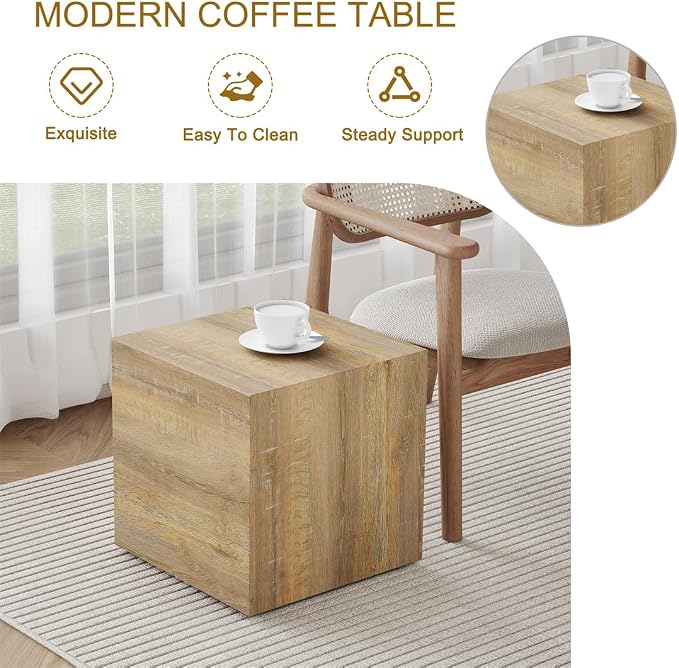 Side Table, End Table Living Room Table, Modern Side Table Sofa Couch Tables - Image 4