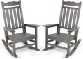 Stoog Outdoor & Indoor Rocking Chairs Set of 2, All-Weather Porch Rocker by Stoog