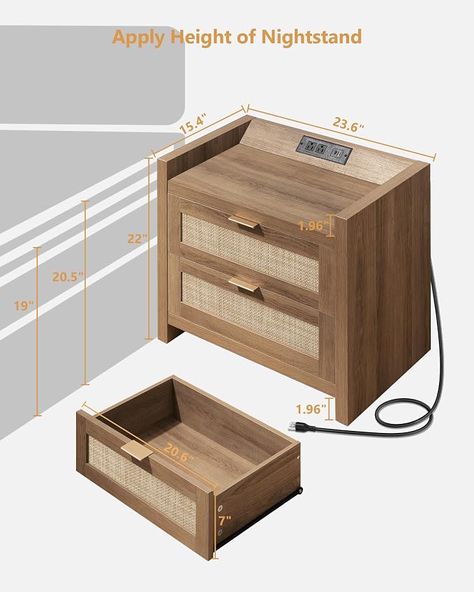 SICOTAS Night Stand Set of 2 - Image 3
