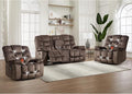 HAOMARKETS 3 Pieces Recliner Sofa Furniture Set, Include 2 Power Recliner Chairs by HAOMARKETS
