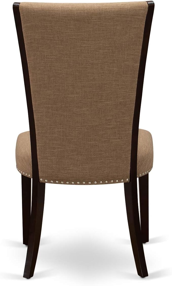 East West Furniture VEP3T47 Verona Modern Parson Chairs - Image 7