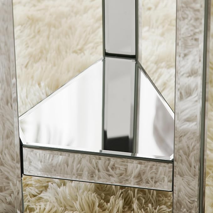 Mirrored Octagon End Table - Image 6