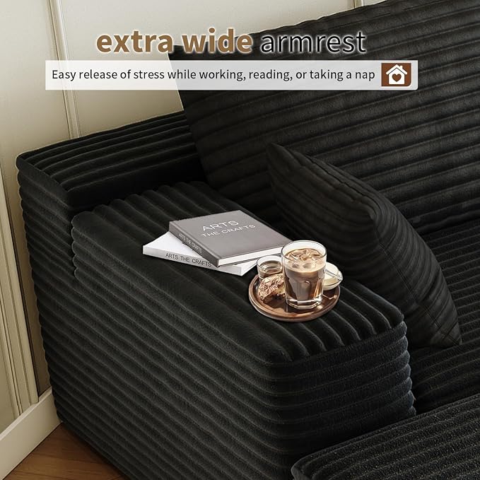 107.5" Cloud Modular Sectional Sofa Couch - Image 6