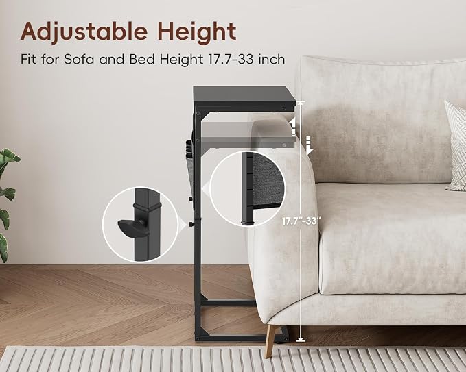 Vagusicc C Shaped End Table - Image 5