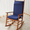 Waterproof Rocking Chair Cushions Outdoor & Indoor, Wooden Rocking Chair Pads by WEOAVRY