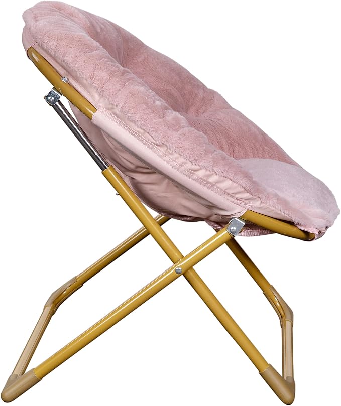 Flash Furniture Gwen Kids Cozy Mini Folding Saucer Chair - Image 9