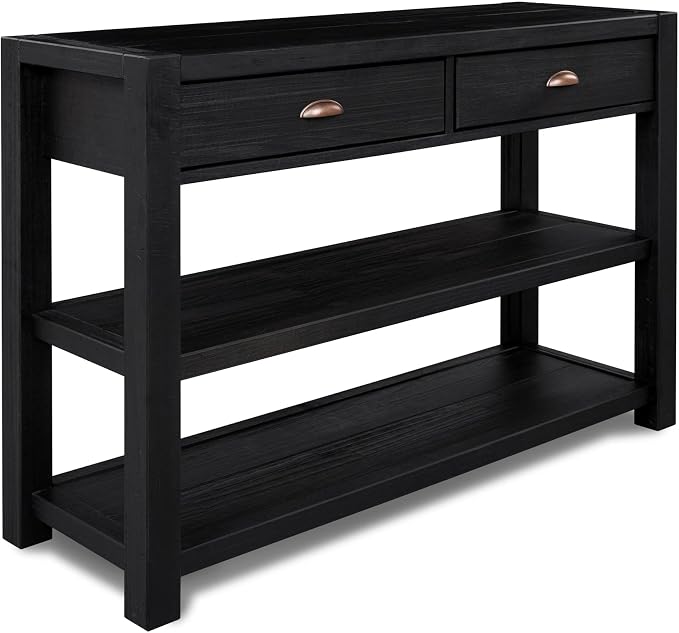 Grain Wood Furniture Montauk Console Table, Solid Wood - Image 5