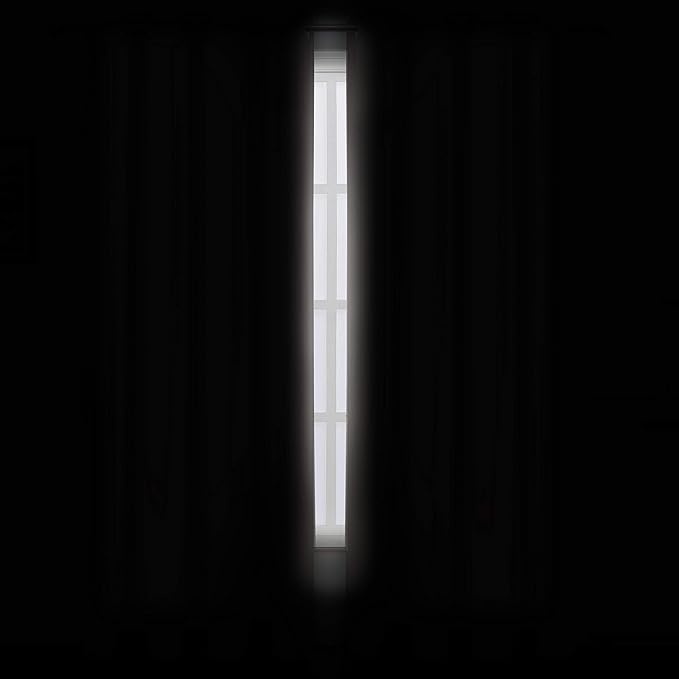 LEMOMO Light Beige Thermal Blackout Curtains/52 x 95 Inch/Set of 2 Panels Room - Image 3