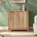 mopio Brooklyn Fluted Storage Cabinet, Modular Accent Buffet Sideboard by MopioInc