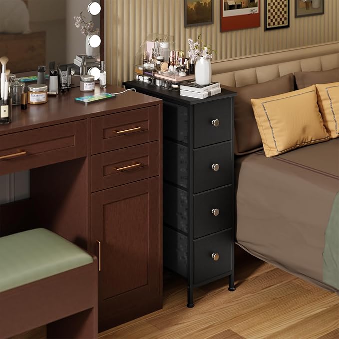 Fixwal Narrow Storage Cabinet, Small Dresser - Image 6