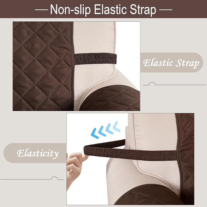 Recliner Chair Covers Reversible Sofa Cover Couch Cover - Image 7
