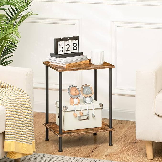 HOOBRO End Table, Small Side Table, Nightstand - Image 7