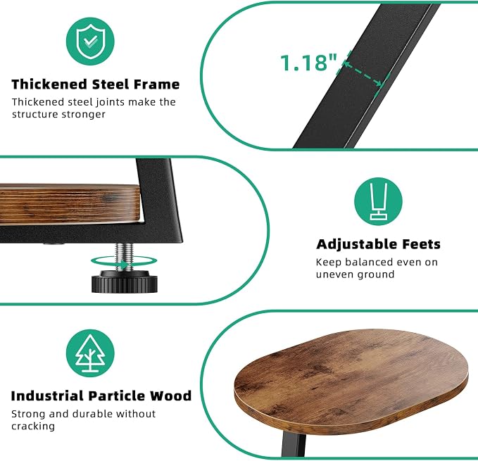 Kalrin Side Table, Small End Table - Image 8