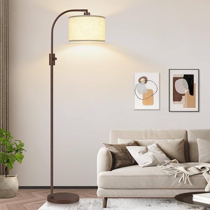 Nintiue Upgraded Modern Arc Dimmable Tall Standing Floor Lamp - Image 6