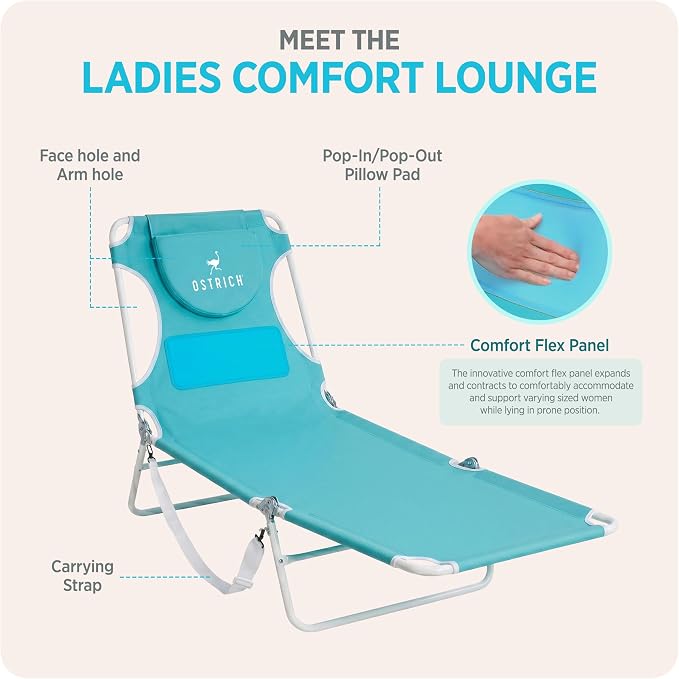 Ostrich the Ladies Comfort Lounger - Image 7