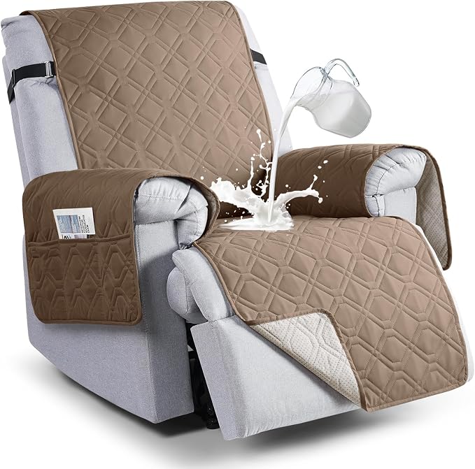 VANSOFY 100% Waterproof Recliner Chair Covers, Recliner Cover Non-Slip Dog by VANSOFYFURNITURECOVERS